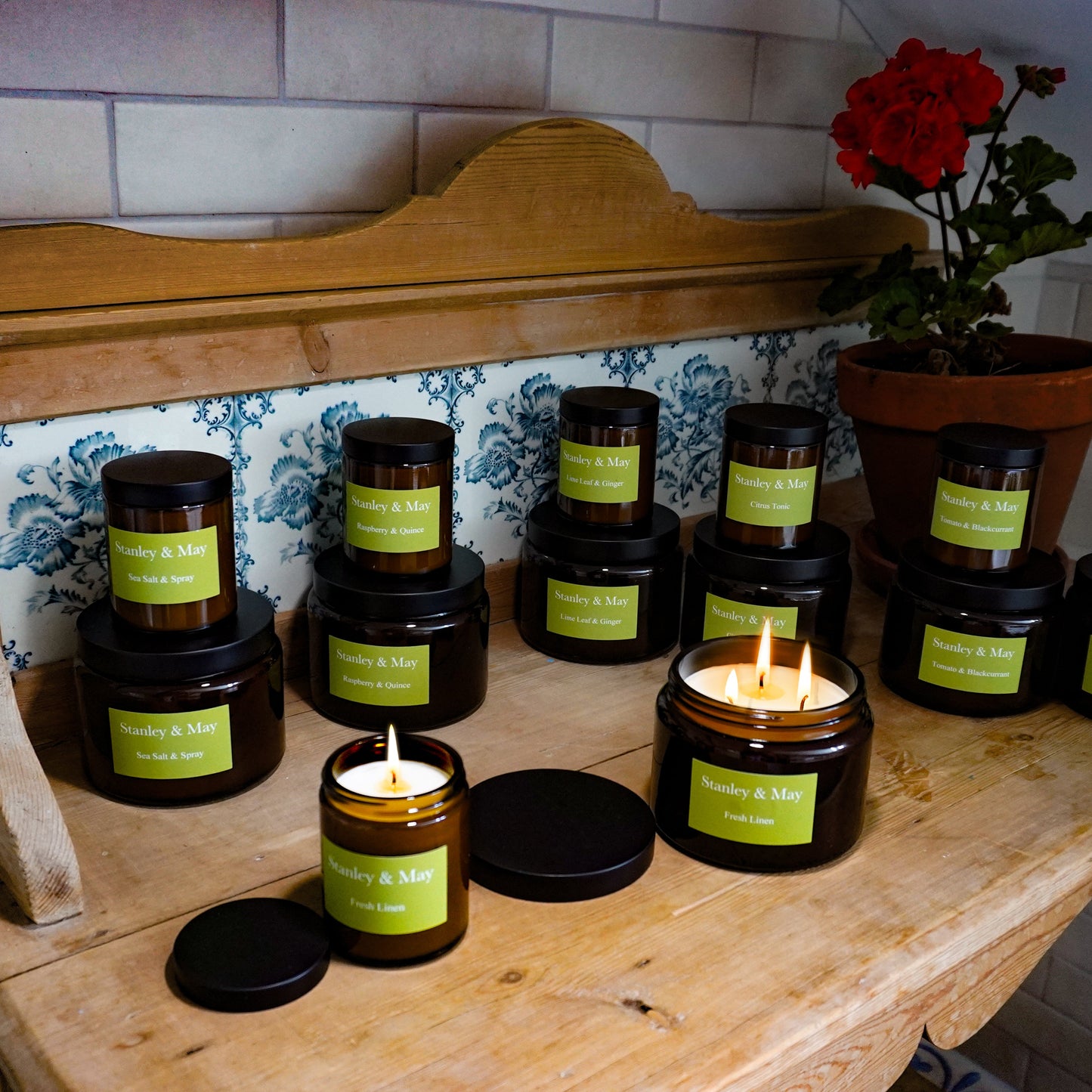 Raspberry & Quince Pharmacy Jar Candle 500ml