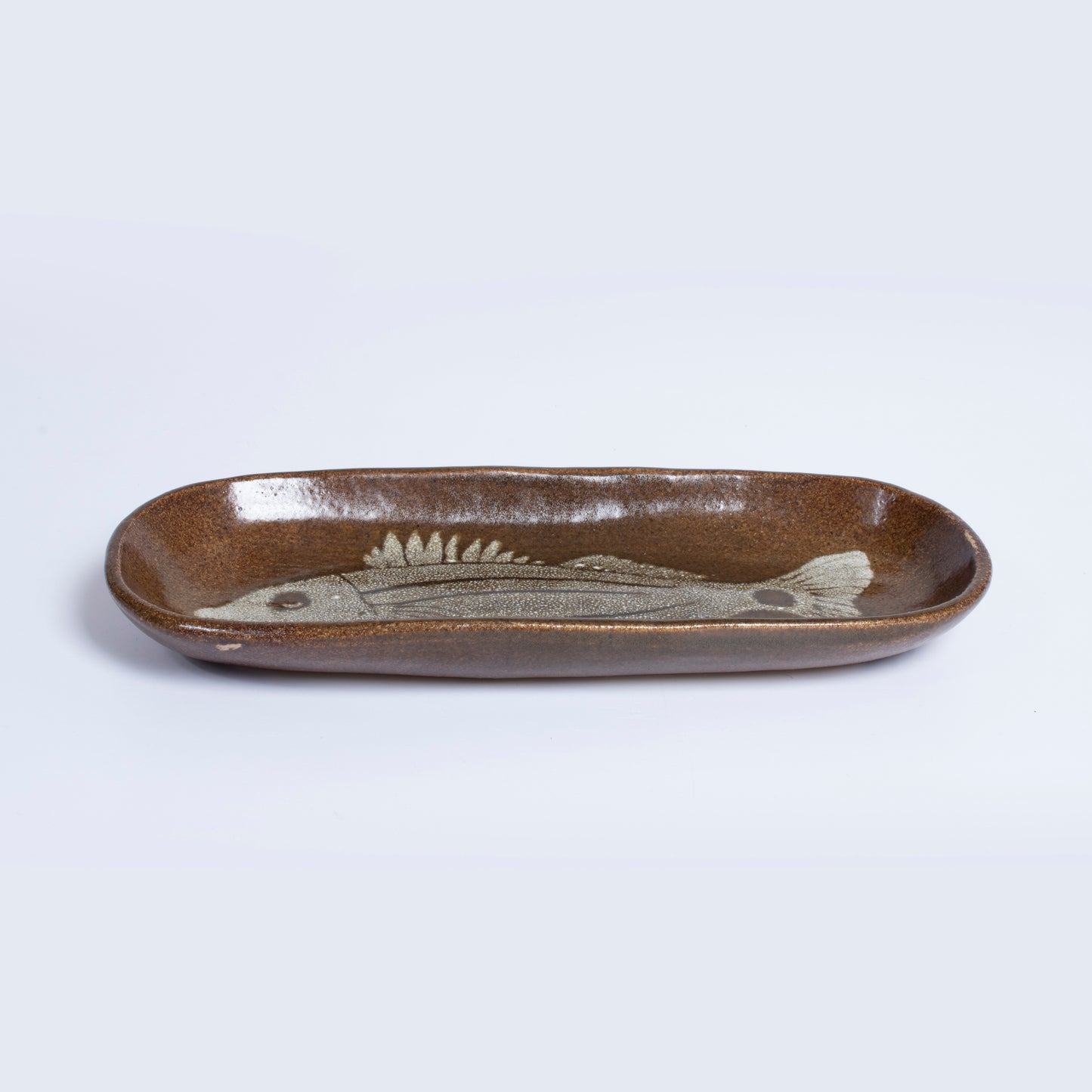 Fish Platter by Gerry Unsworth | Signed British Studio Pottery