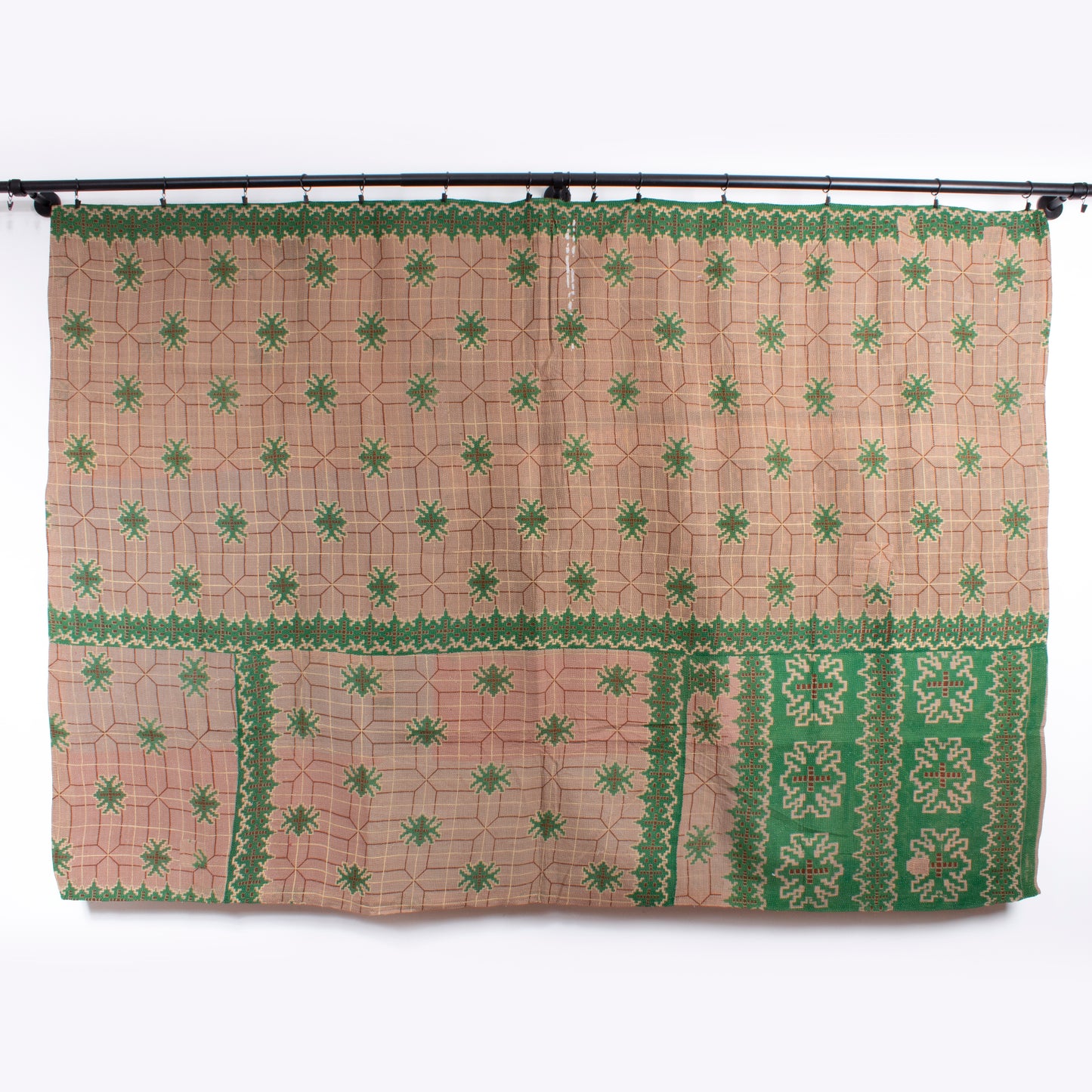 Handcrafted Vintage Kantha Quilt – The Whisper