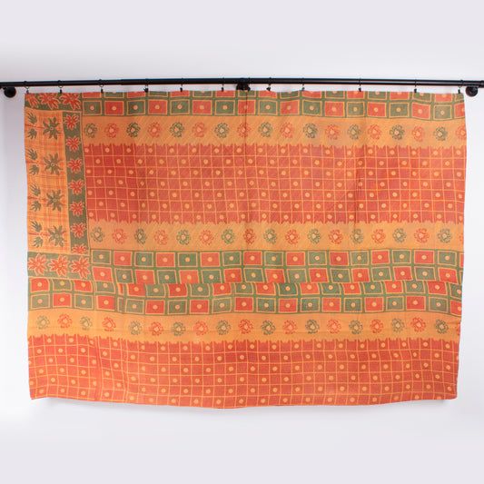 Handcrafted Vintage Kantha Quilt – Fired Earth
