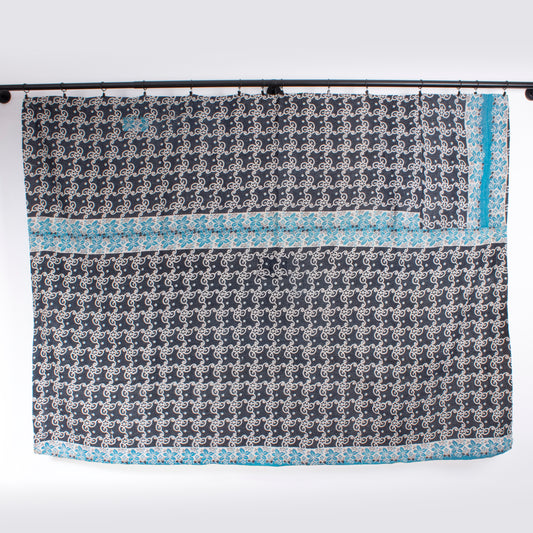 Handcrafted Vintage Kantha Quilt – Daisy Day