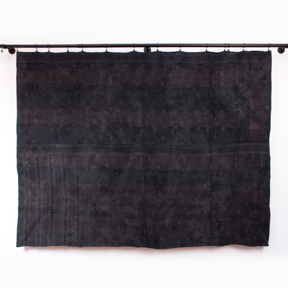 Handcrafted Vintage Kantha Quilt – Free Flow Foliage