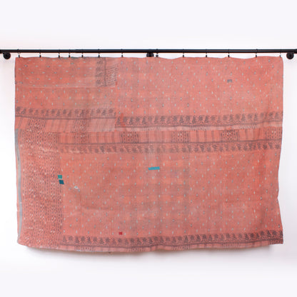 Handcrafted Vintage Kantha Quilt – Personality Patch