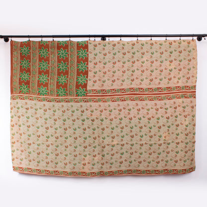 Handcrafted Vintage Kantha Quilt – The Botanist Mixologist