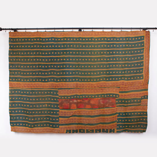 Handcrafted Vintage Kantha Quilt – Jaipur Sunset