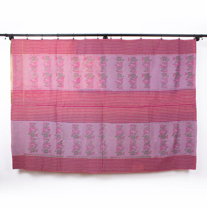 Handcrafted Vintage Kantha Quilt – Dial It Up, Dial It Down