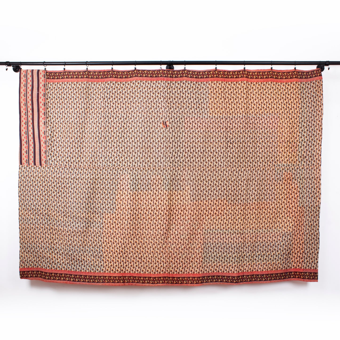 Handcrafted Vintage Kantha Quilt – Dial It Up, Dial It Down
