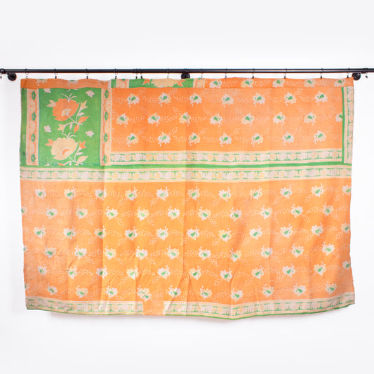 Handcrafted Vintage Kantha Quilt – Floral Ages