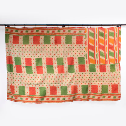 Handcrafted Vintage Kantha Quilt – Fresh Zest