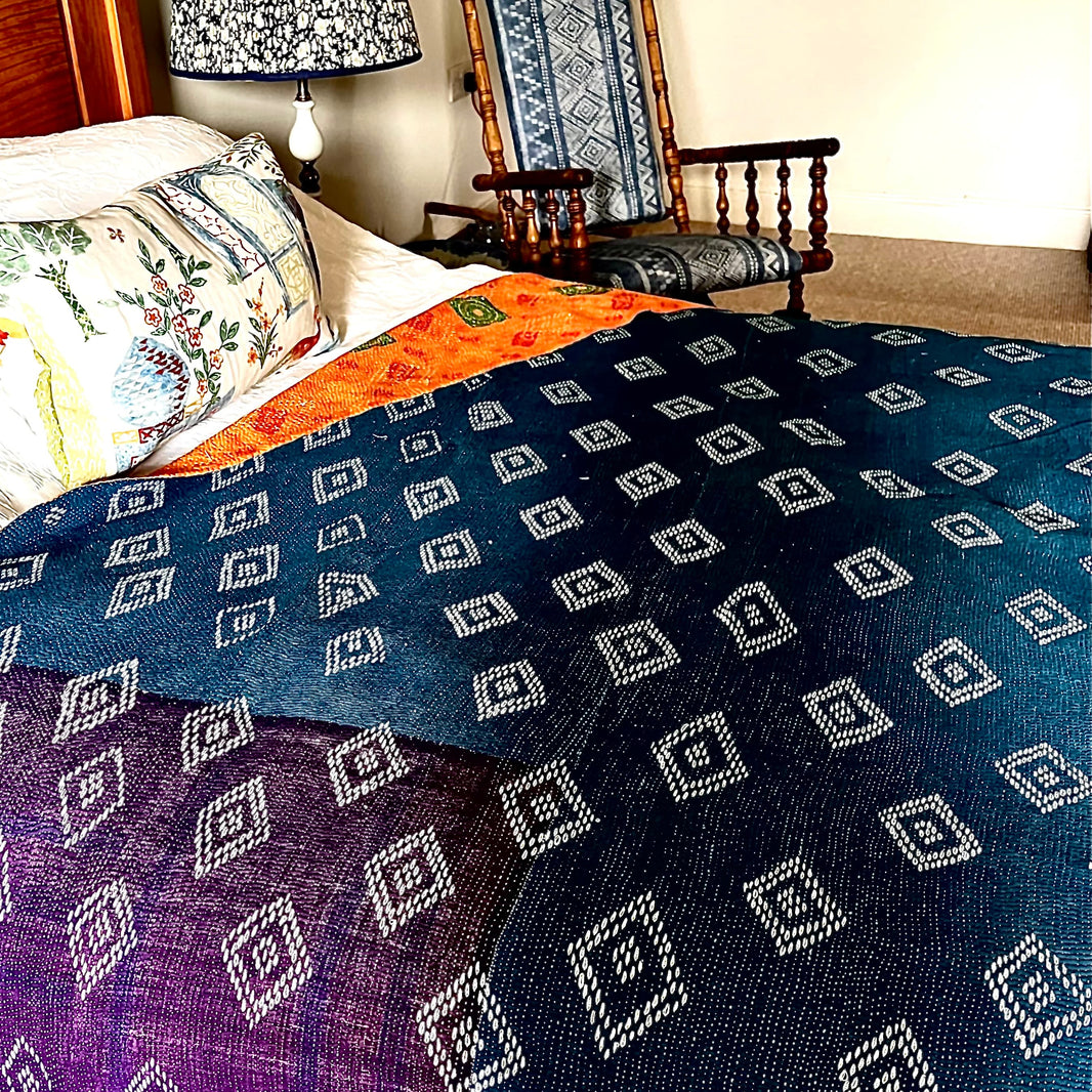 Vintage Kantha Quilts & Suzanis – One-of-a-Kind Textiles – Stanley ...