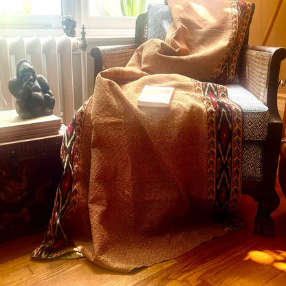 Handcrafted Vintage Kantha Quilt – Fresh Zest