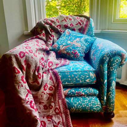 Handcrafted Vintage Kantha Quilt – Personality Patch