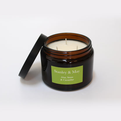 Aloe Straw & Cucumber Pharmacy Jar Candle 500ml