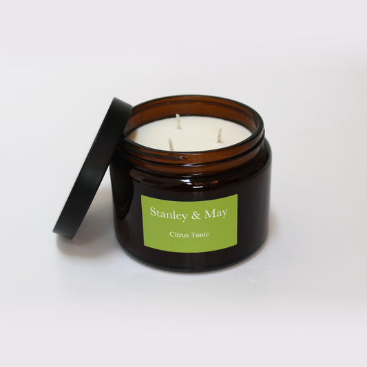 Citrus Tonic Pharmacy Jar Candle 500ml