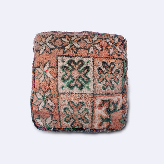 MP1040 Handwoven Moroccan Vintage Pouf – Lively Movement
