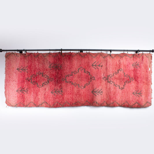 MR203: Hand-Woven Moroccan Runner – Agafay Sunset Ombre