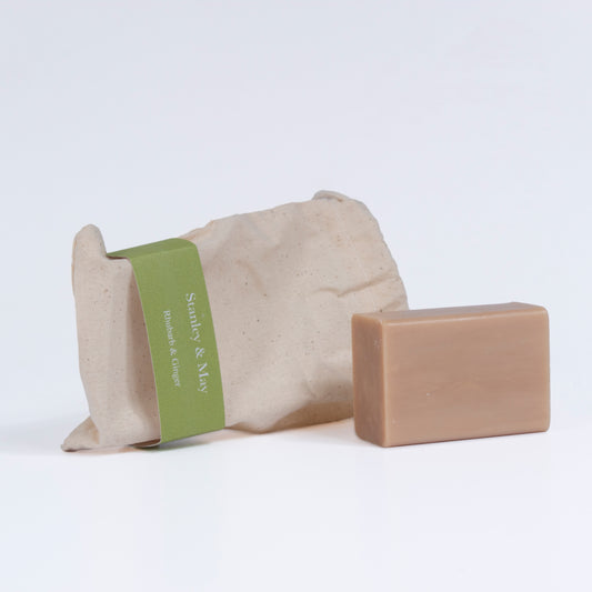 Rhubarb & Ginger Organic Soap 100g