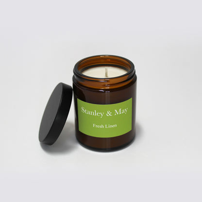 Fresh Linen Pharmacy Jar Candle 180ml
