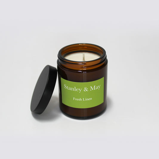 Fresh Linen Pharmacy Jar Candle 180ml